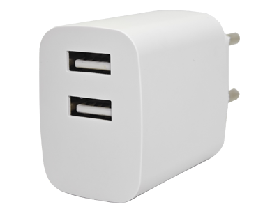 White 12W2A port charger