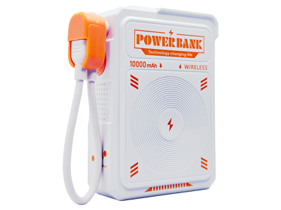Wall mounted wireless power bank