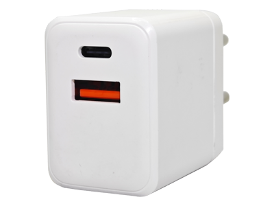 White 20W1A1C charger